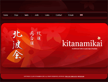 Tablet Screenshot of kitanamikai.org